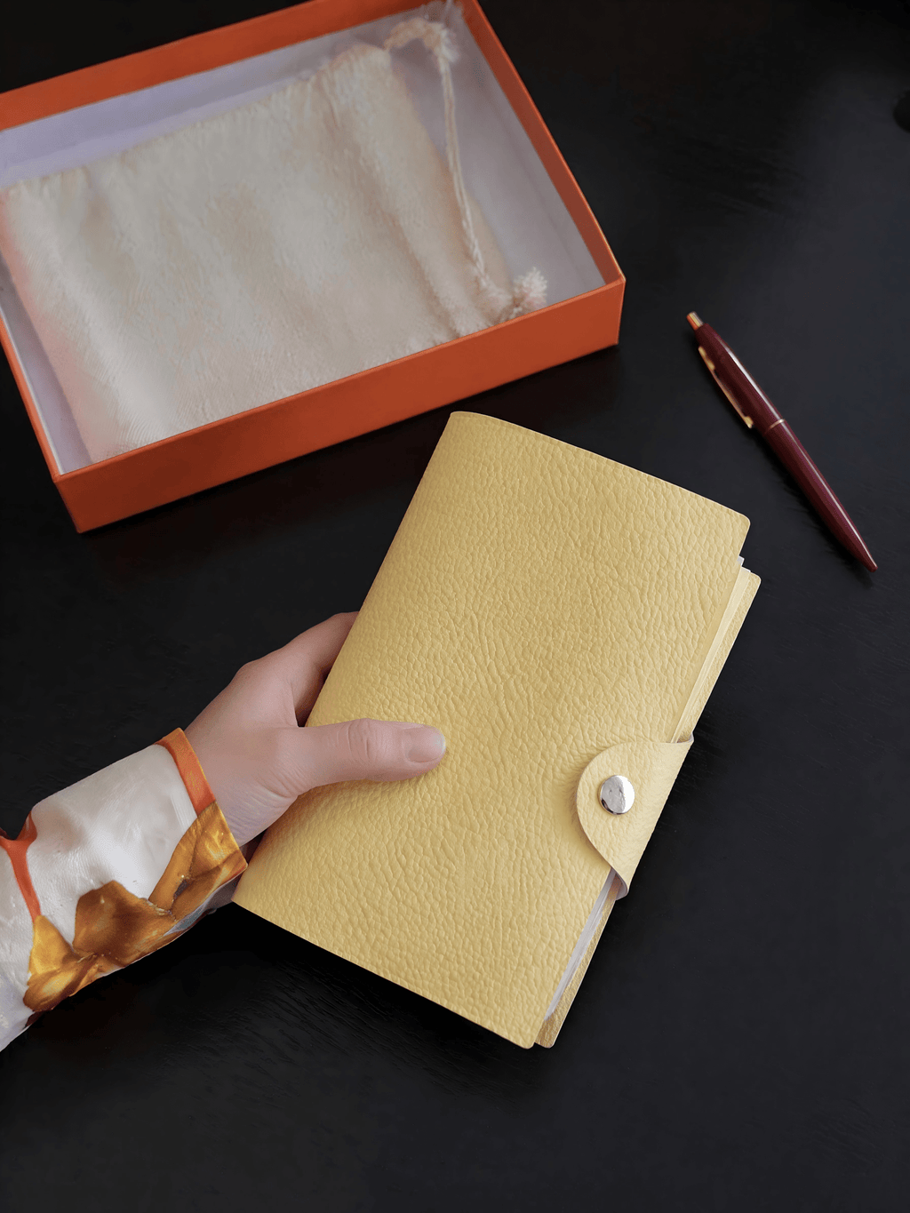 Pebble Grain Leather Journal