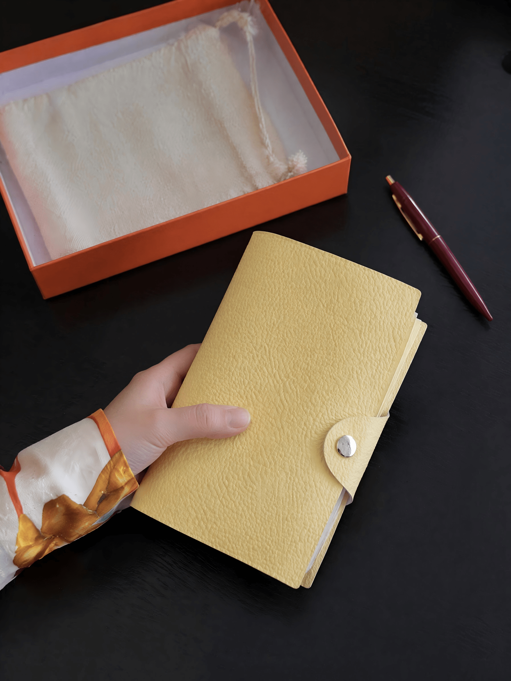 Pebble Grain Leather Journal