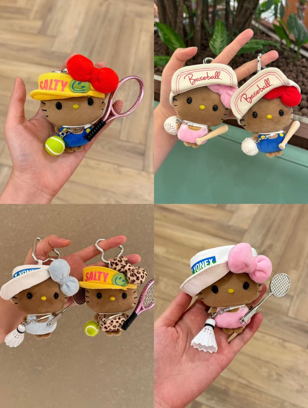 【Handmade】Hello Kitty plush toy bag charm