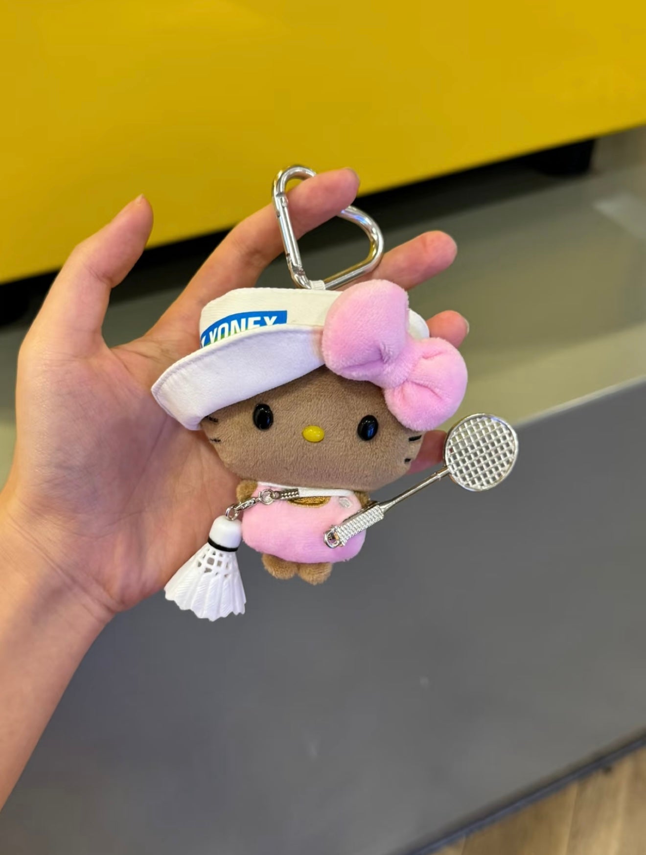 【Handmade】Hello Kitty plush toy bag charm