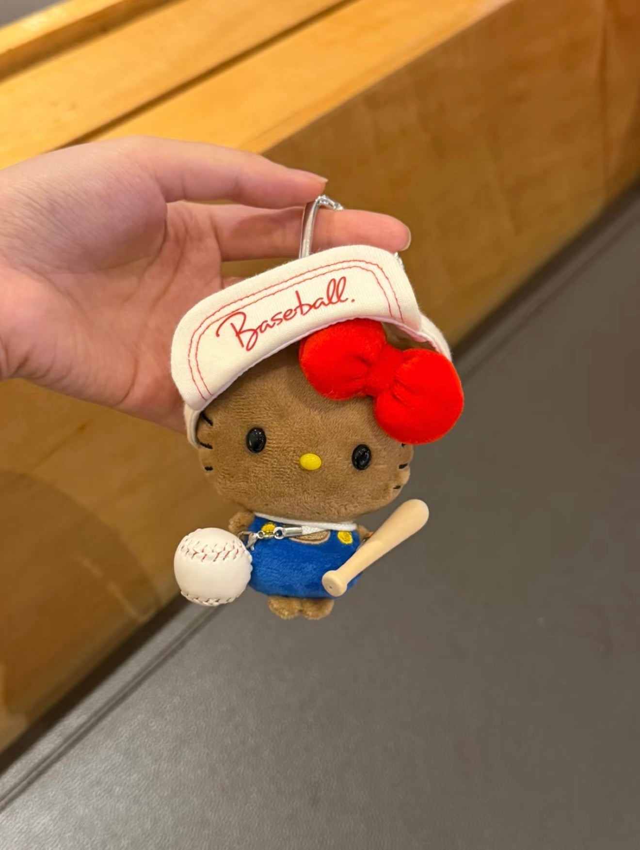 【Handmade】Hello Kitty plush toy bag charm