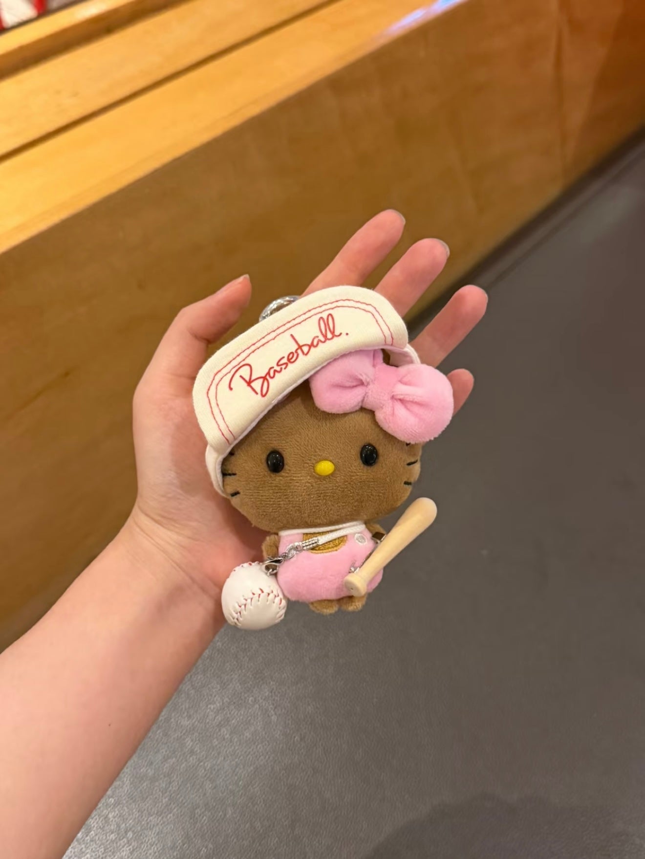 【Handmade】Hello Kitty plush toy bag charm