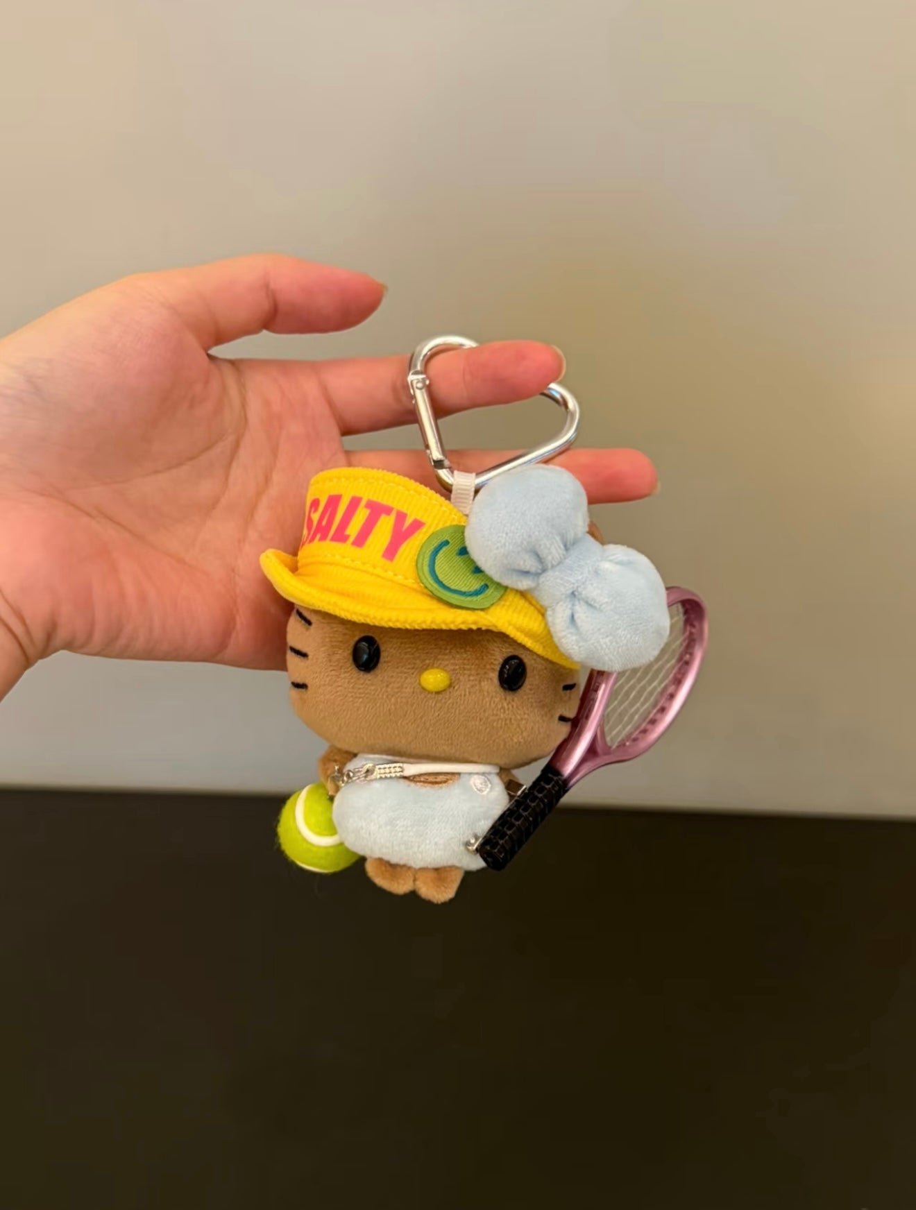 【Handmade】Hello Kitty plush toy bag charm