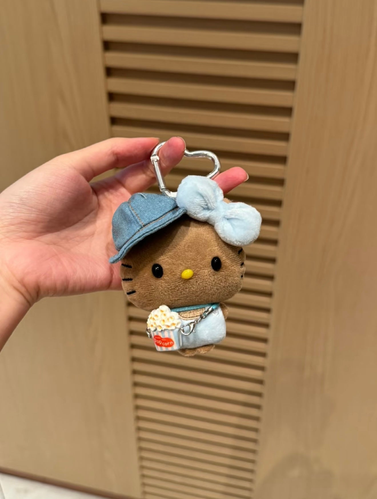 【Handmade】Hello Kitty plush toy bag charm key chain