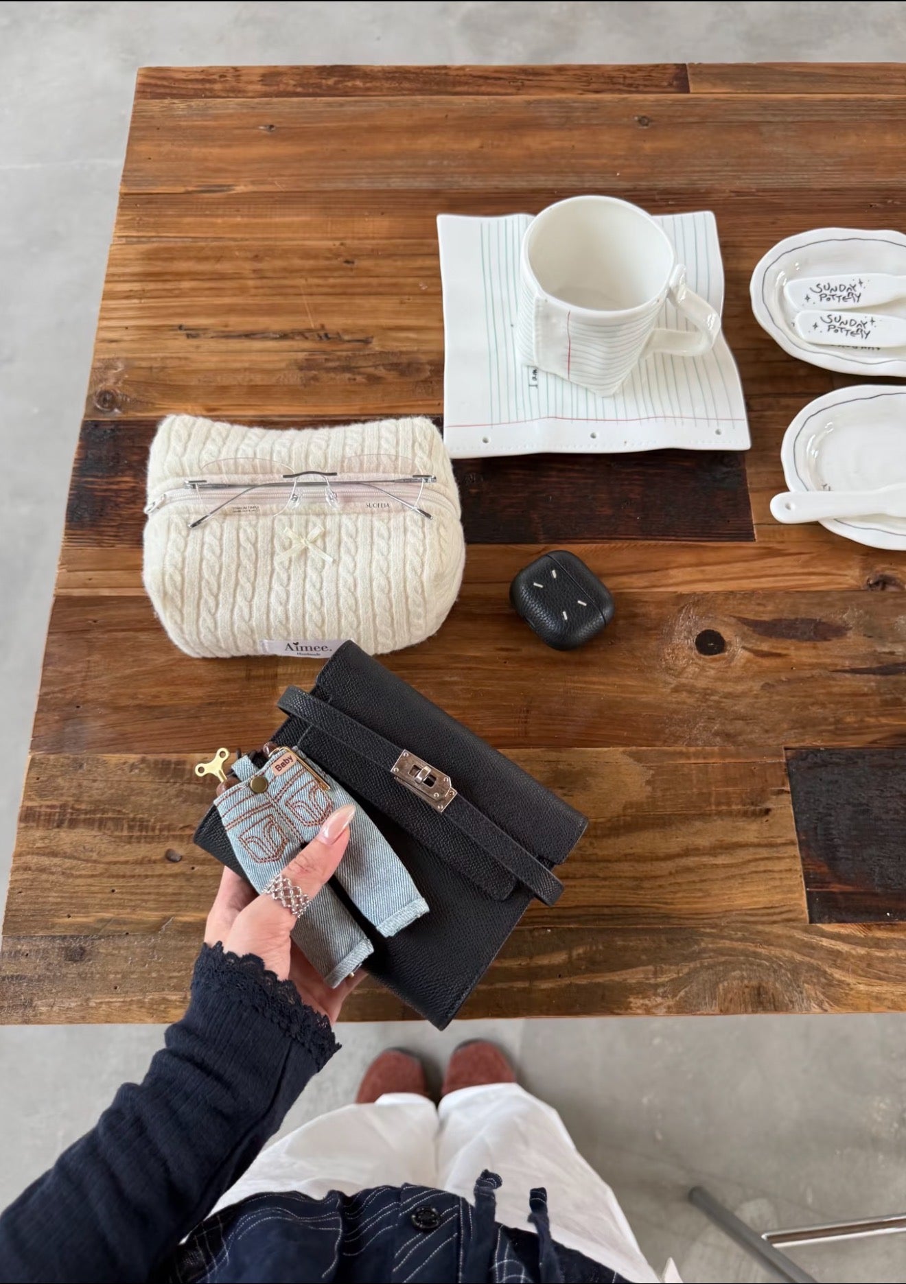 KELLY｜Leather journal