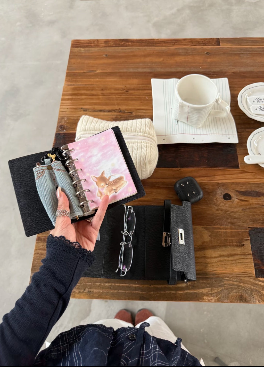 KELLY｜Leather journal