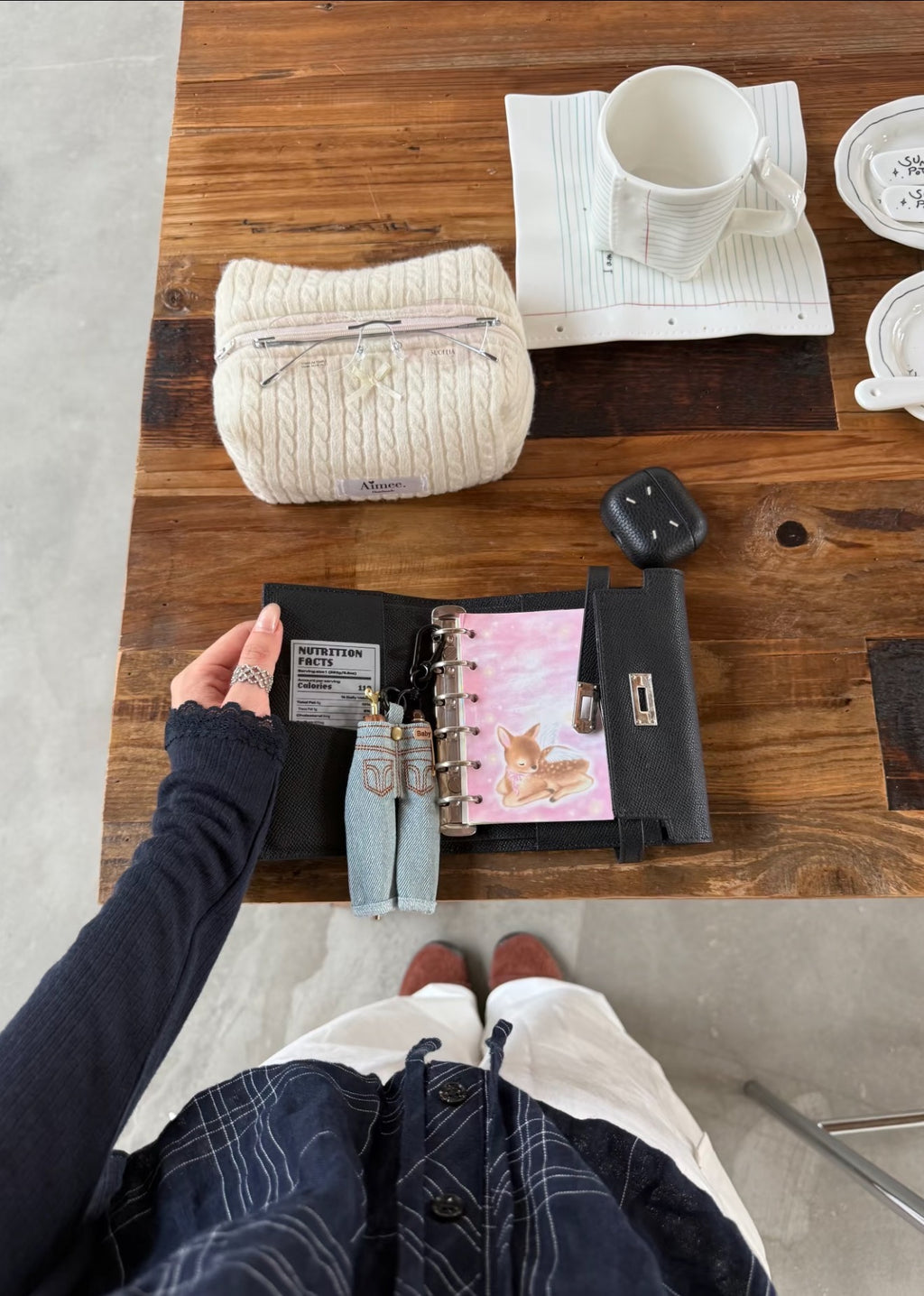 KELLY｜Leather journal