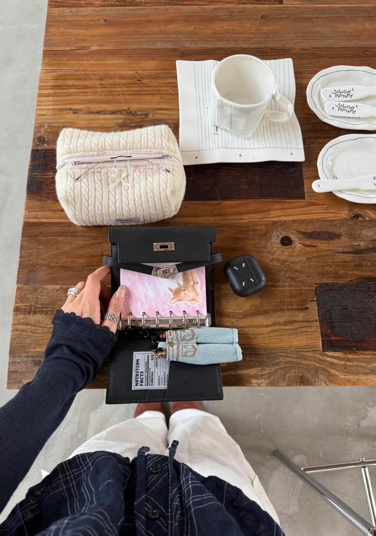 KELLY｜Leather journal