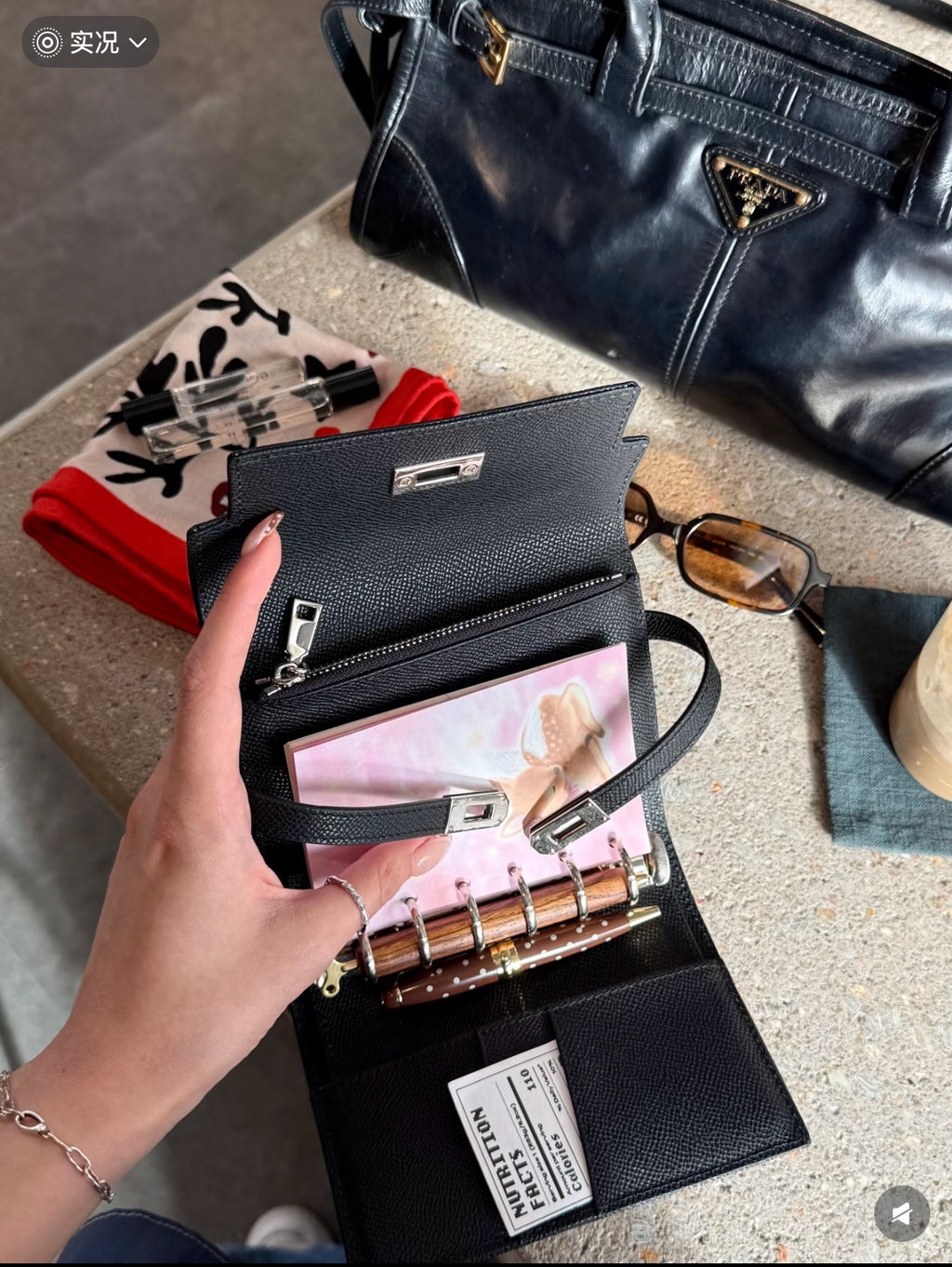 KELLY｜Leather journal