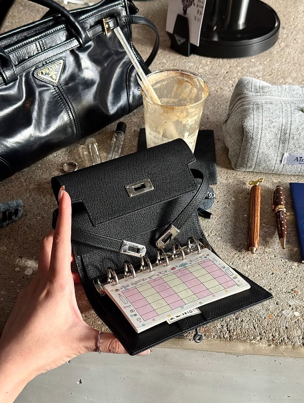 KELLY｜Leather journal