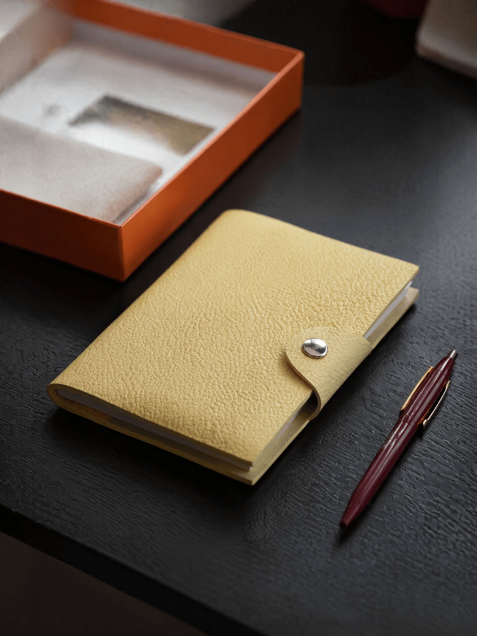 Pebble Grain Leather Journal