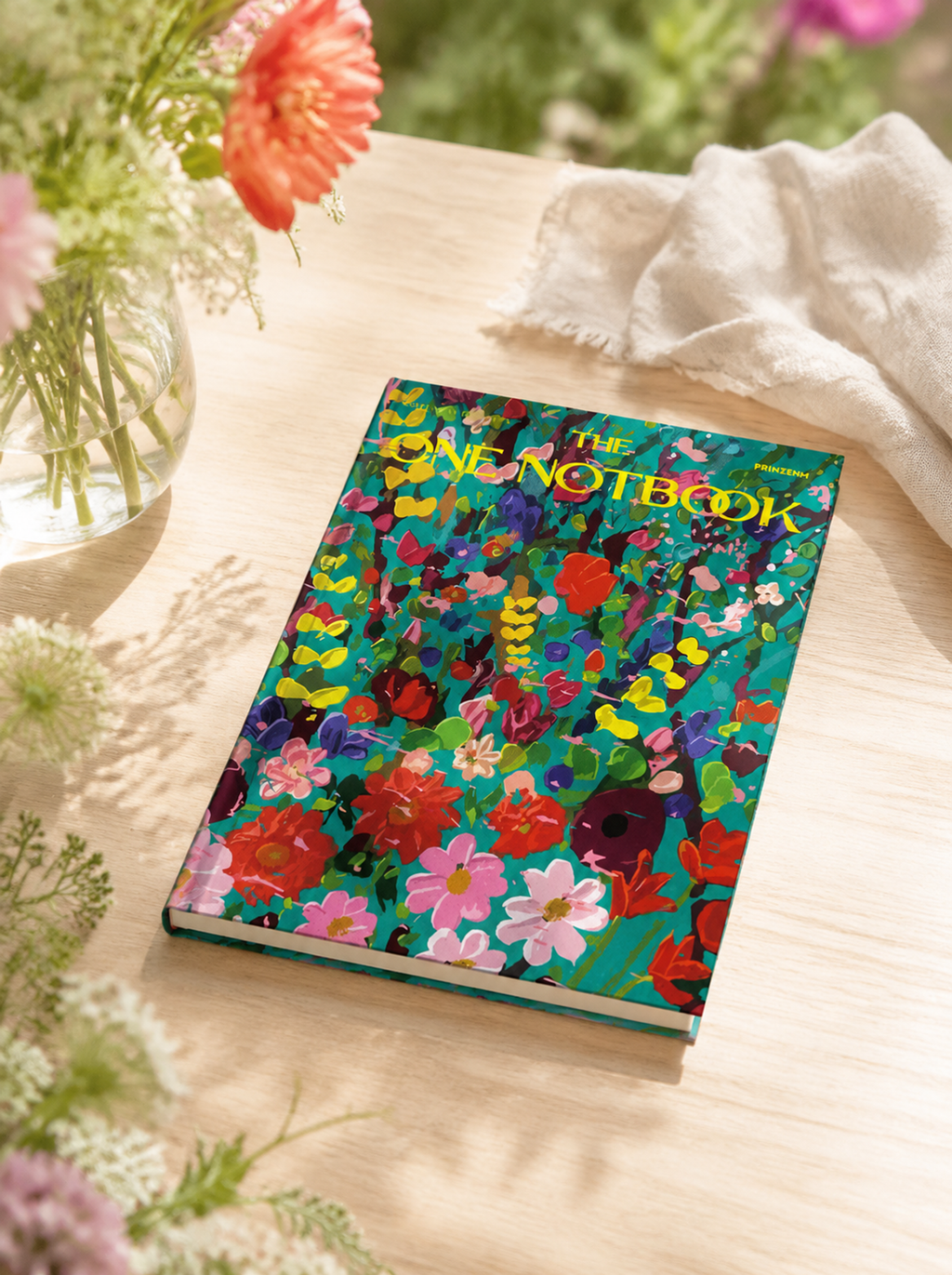 Aesthetic B5 Lined Planner Notebook | 100gsm Thick Paper, Two Pages A Day Layout for Student Study & Office Work