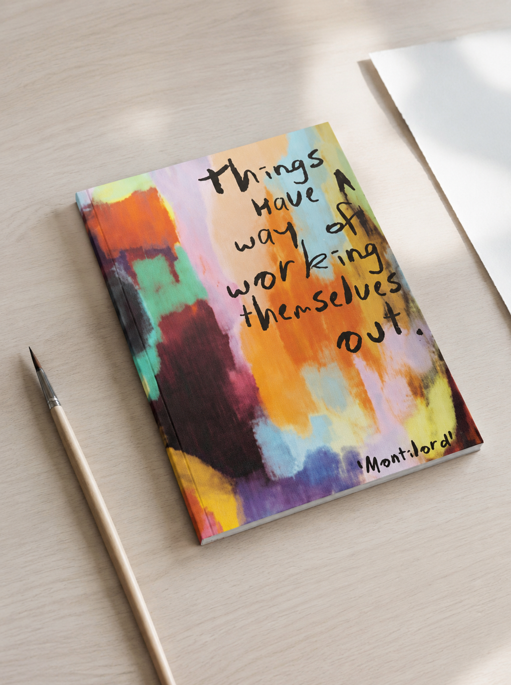 B5 Grid Notebook, Eye-Care Paper, Minimalist Designer Notebook with Smooth Writing