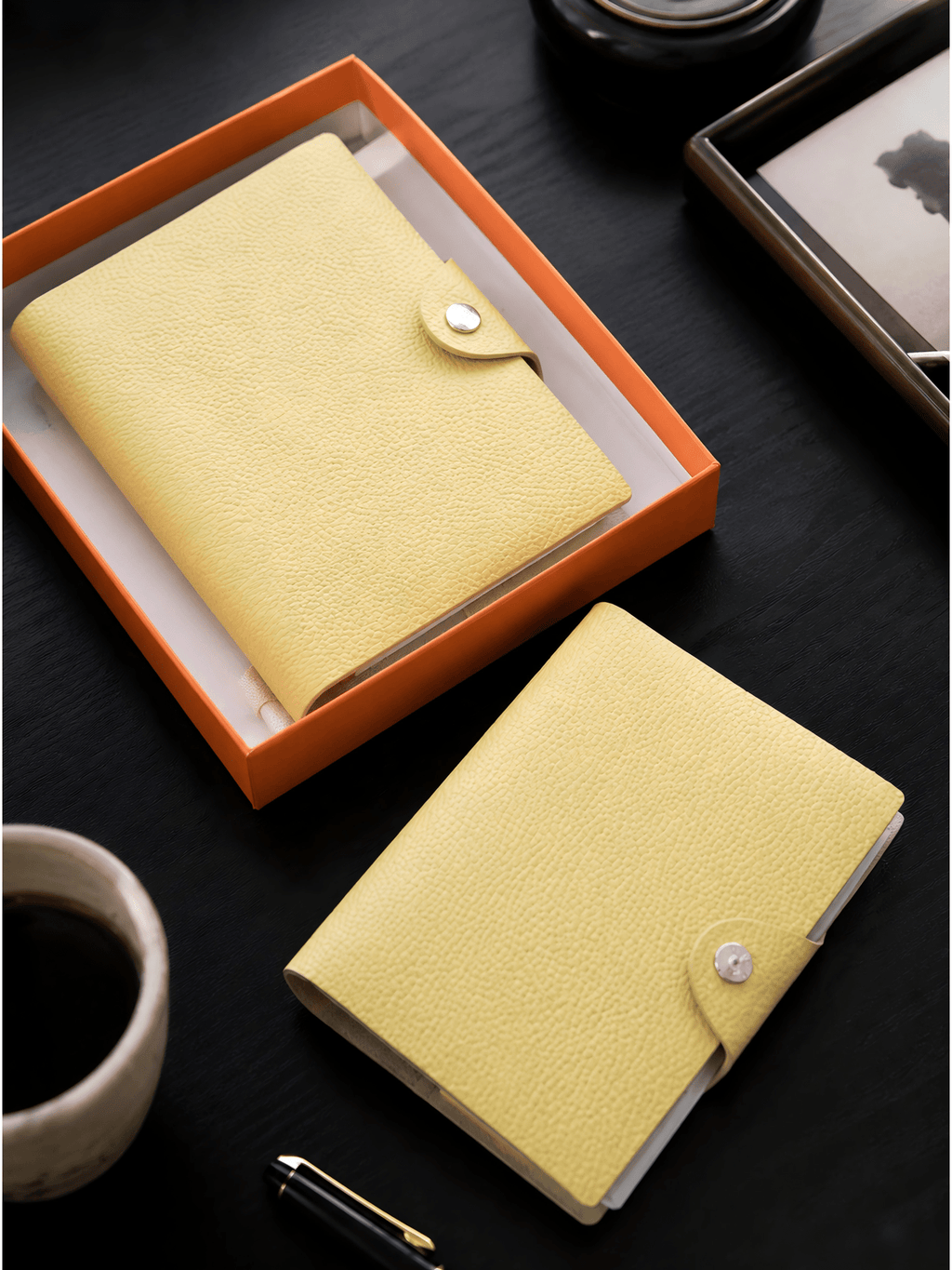 Pebble Grain Leather Journal