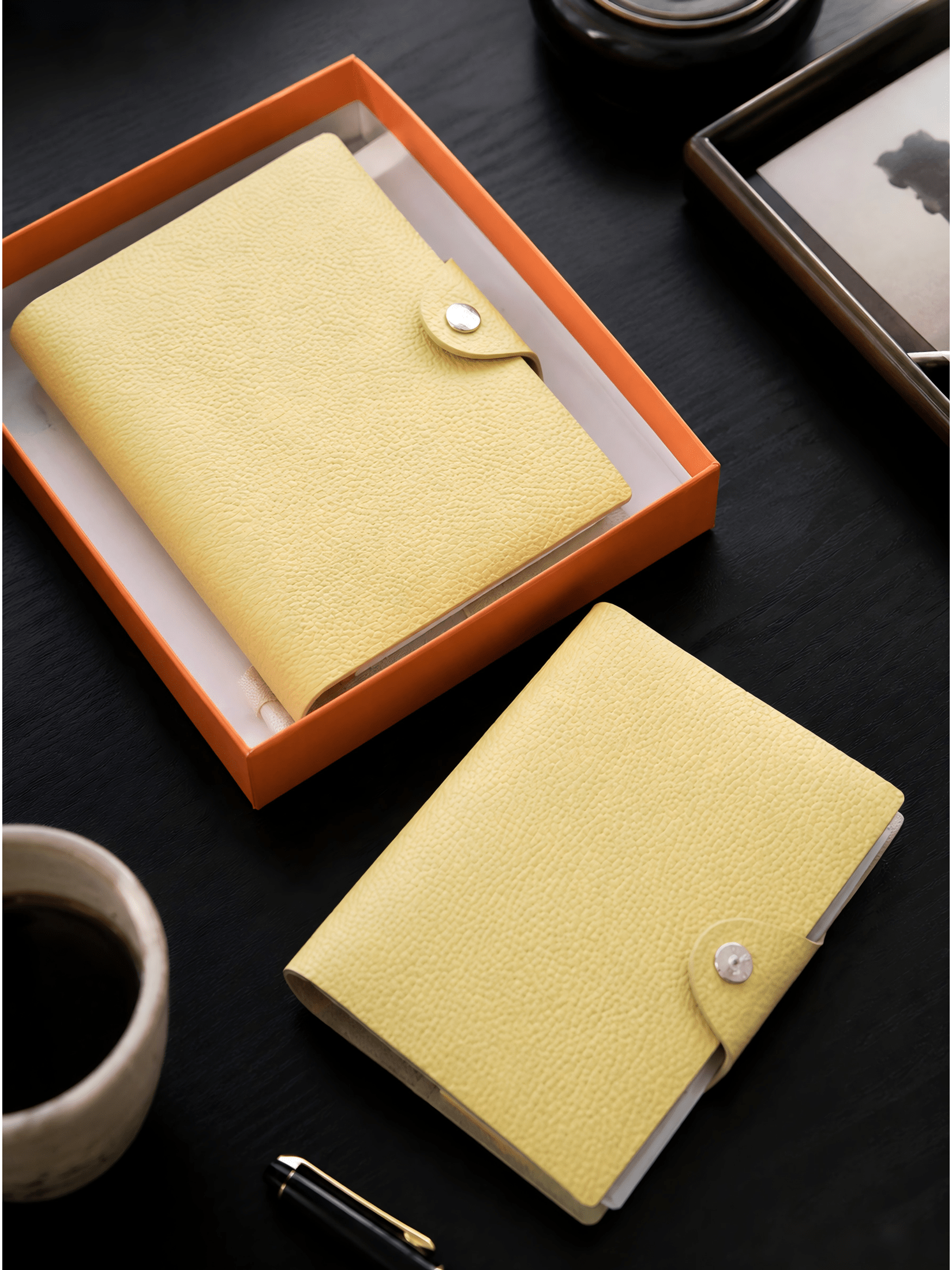 Pebble Grain Leather Journal