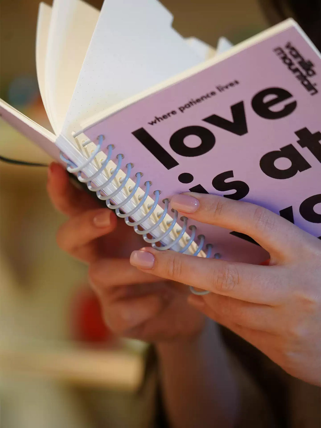 Your heart knows /spiral notebook