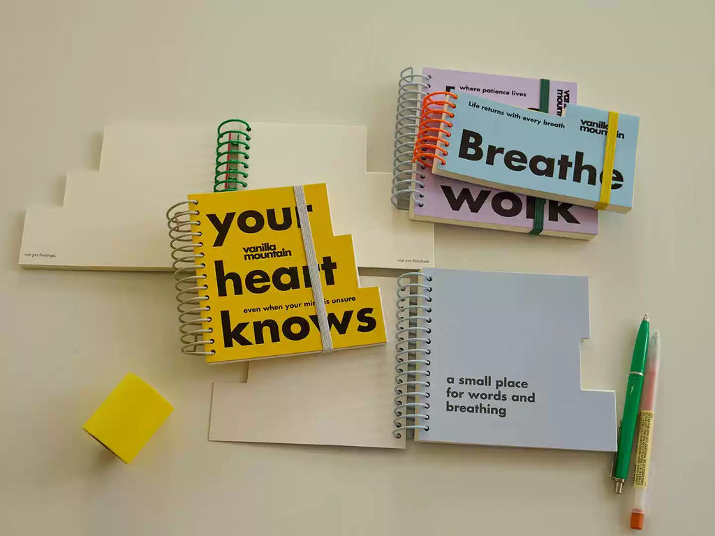 Your heart knows /spiral notebook