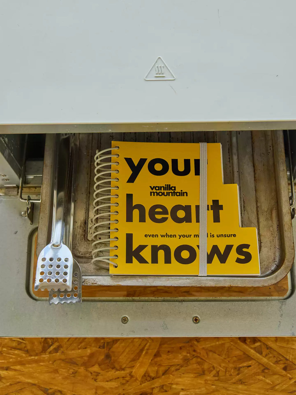 Your heart knows /spiral notebook
