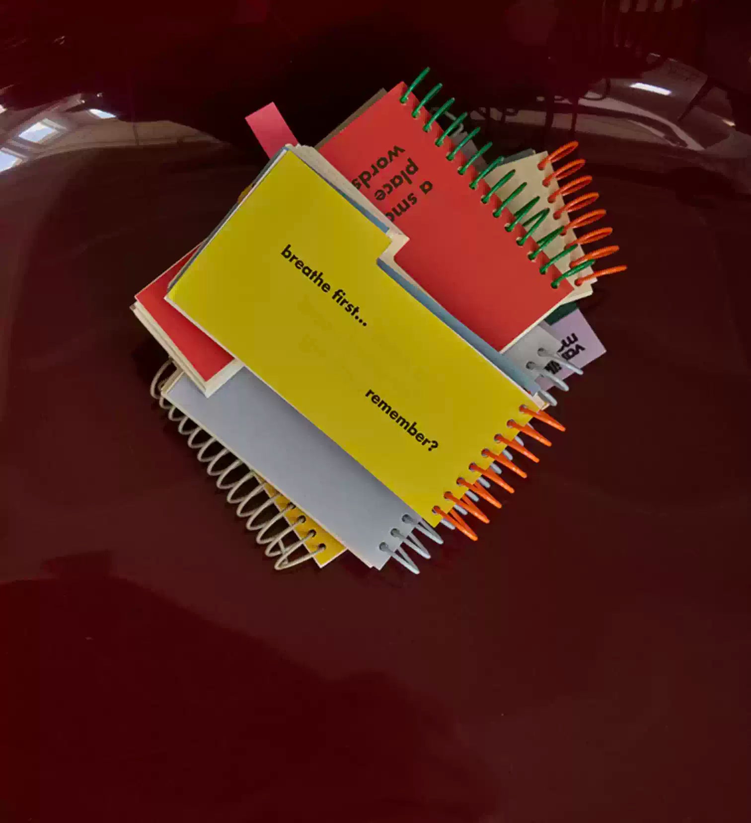 Your heart knows /spiral notebook