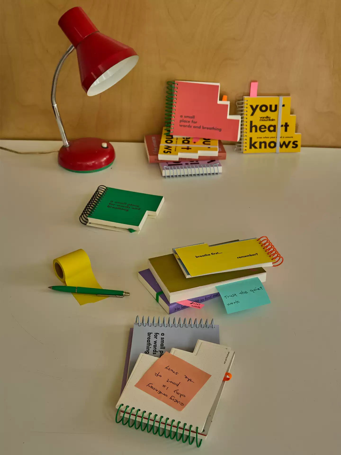 Your heart knows /spiral notebook