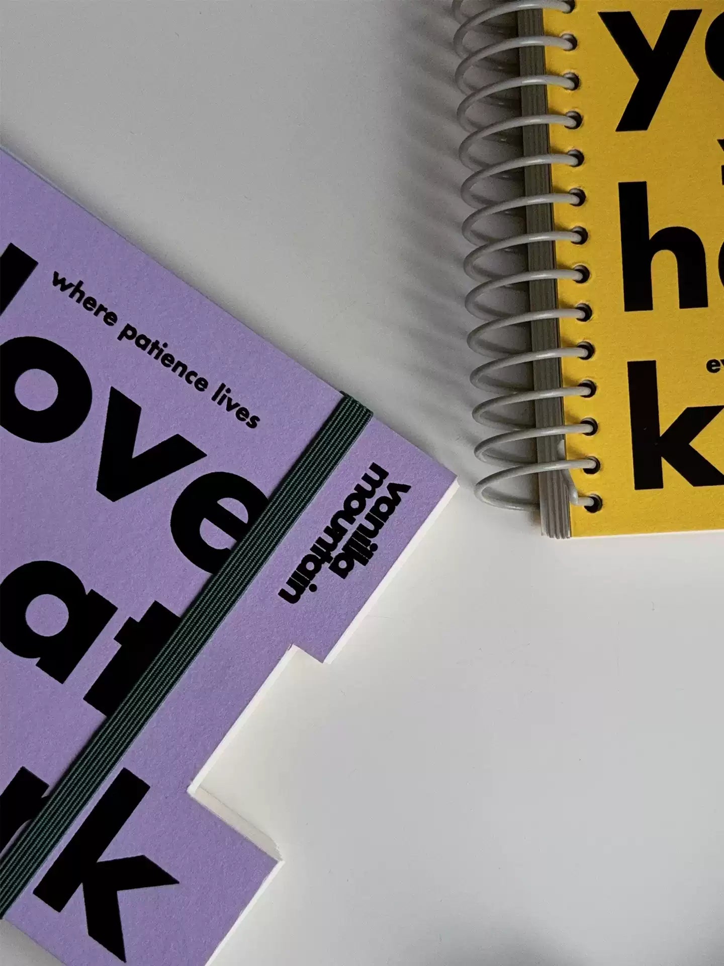 Your heart knows /spiral notebook