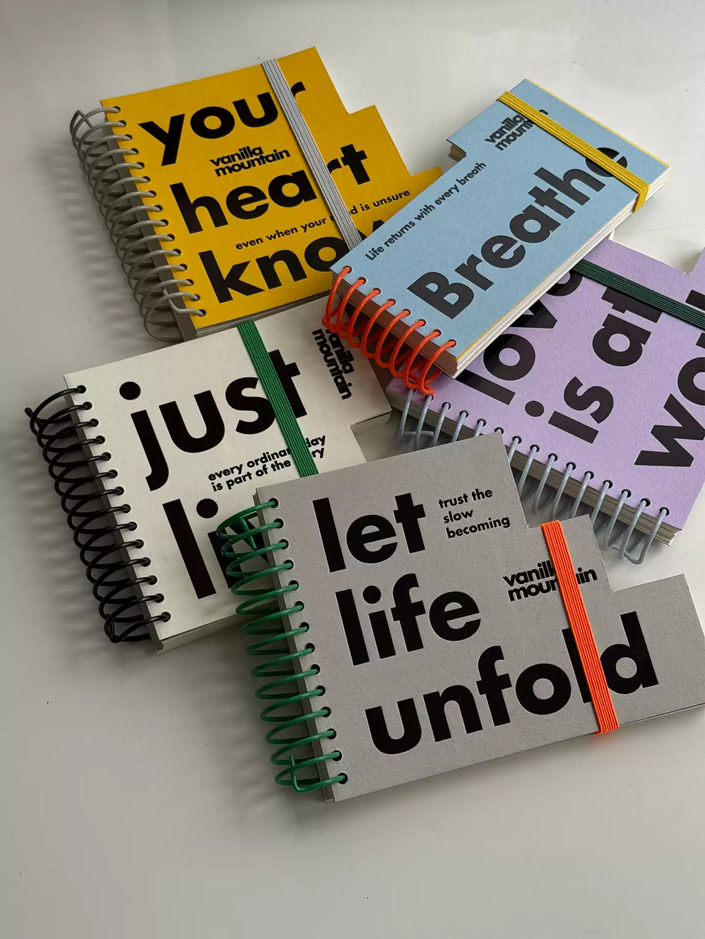 Your heart knows /spiral notebook