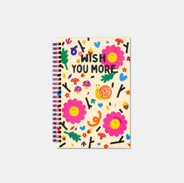 A5 Spiral Notebook, Baby Feeding & Breastfeeding Log Book
