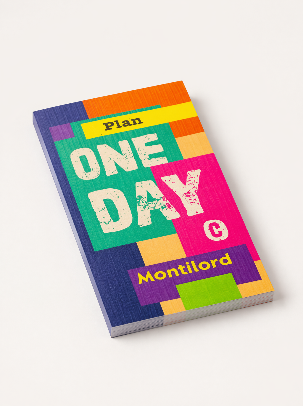 Medium Portable Tear-Off Daily Planner, Non-Adhesive To-Do List Memo Pad for Daily Productivity & Reminders
