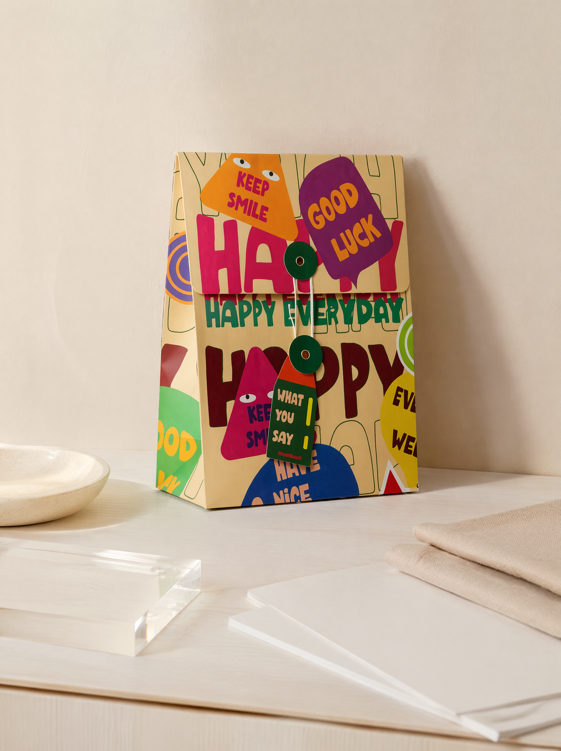 Thick Premium Paper Storage Bags, Multi-Purpose Document Pouch, Gift Wrapping & Sundry Organizer, Handy Storage Solution