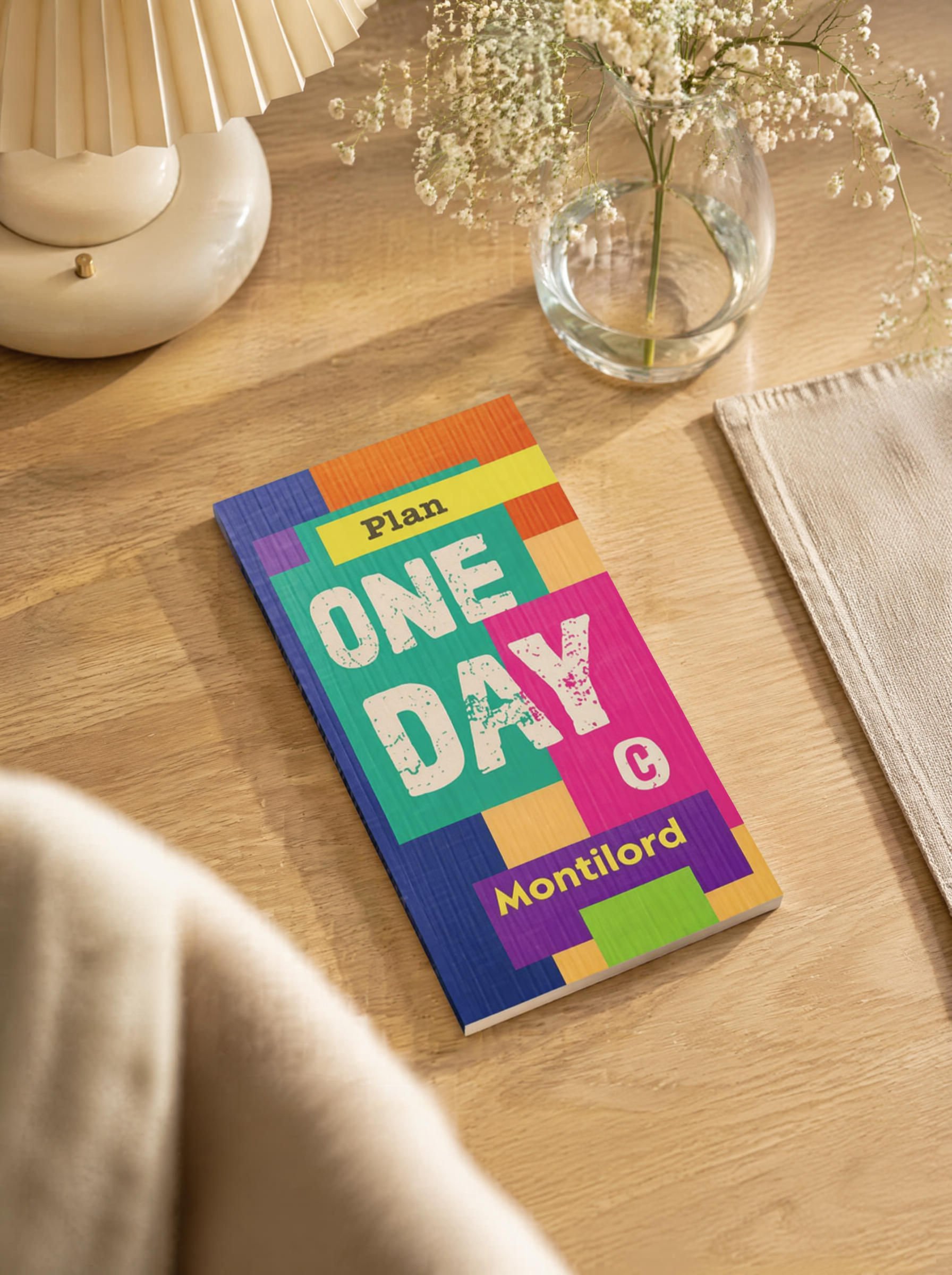 Medium Portable Tear-Off Daily Planner, Non-Adhesive To-Do List Memo Pad for Daily Productivity & Reminders