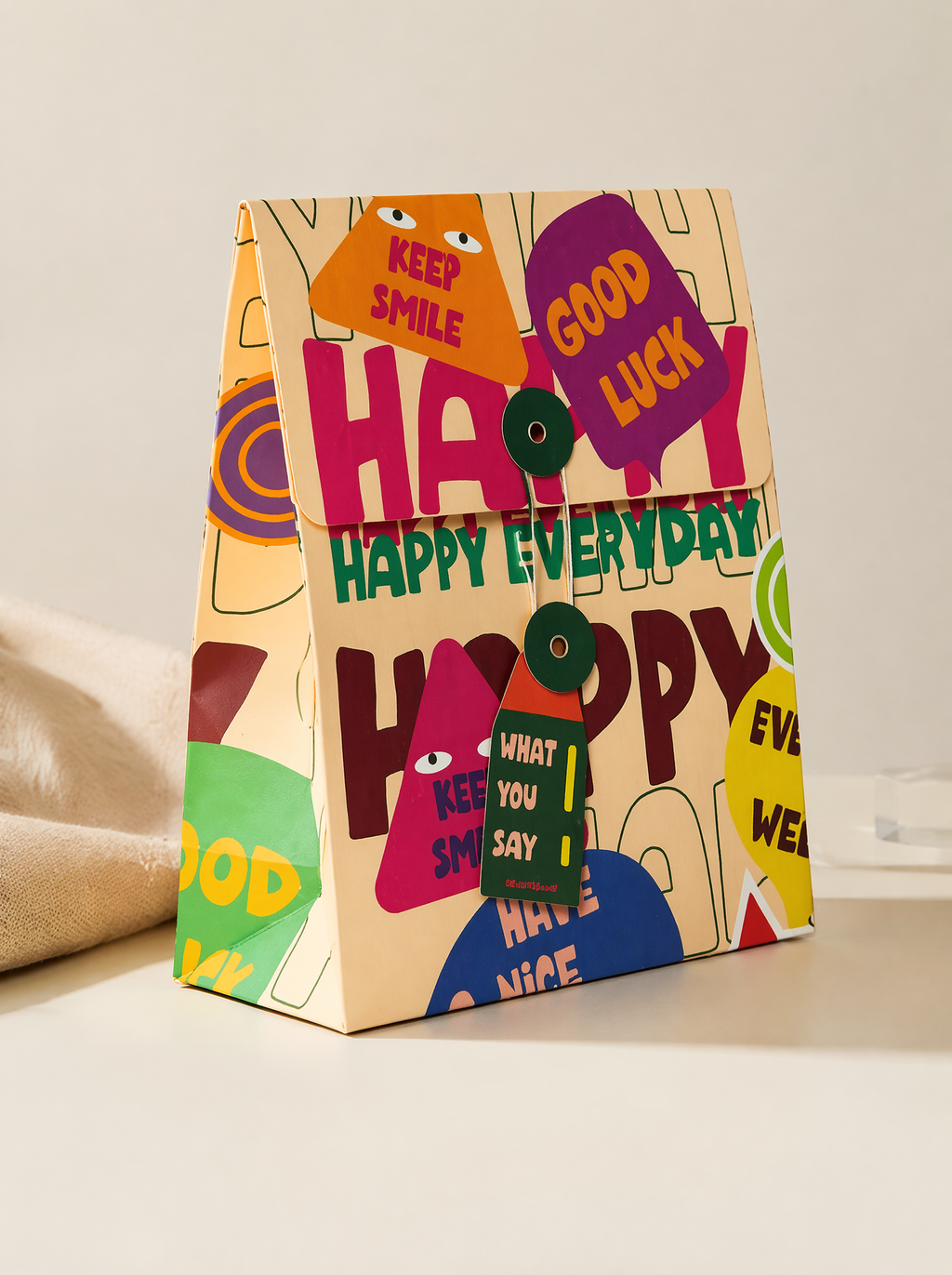 Thick Premium Paper Storage Bags, Multi-Purpose Document Pouch, Gift Wrapping & Sundry Organizer, Handy Storage Solution